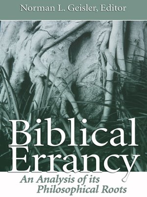 cover image of Biblical Errancy